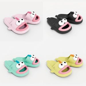 Home Slippers Chaussures d'été Sandales intérieures mignonnes petites ours dames glissa