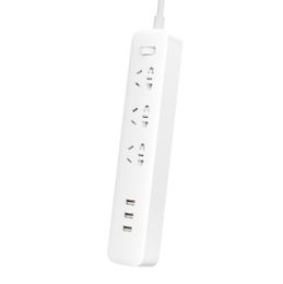 Home Socket QC3.0 27W Snellaadstroom 3 USB Three Sockets Standard Plug Interface Extension Lead 1.8m