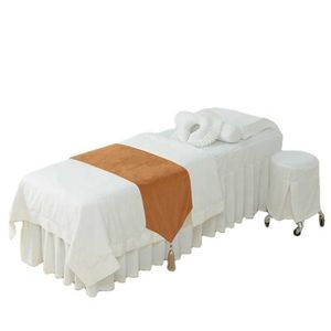 Ropa de cama textil para el hogar Juego de sábanas de 1 cm para hotel Juego de sábanas de rayas de satén de algodón 100% Juego de sábanas ajustables, ropa de cama de hotel de rayas de 1 cm