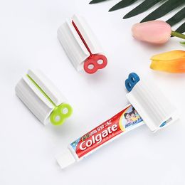Home Tandpasta Houder Dispenser Squeeze Badkamer Accessoires Opbergdoos Haarkleurstof Cosmetica Creatieve Geen afval