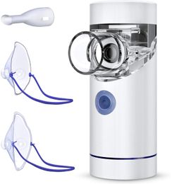 Thuis Ultrasone Vernevelaar Draagbare Inhalatoren Vernevelaar Mist Ontlading Astma Inhalator Mini Automizer Luchtbevochtiger Gezondheidszorg Tool