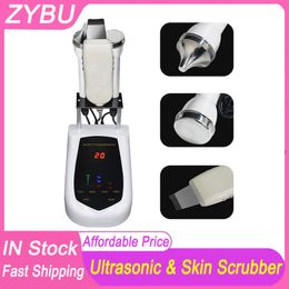 Uso en el hogar 3in1 ultrasónico piel depurador pelado negro remover negro limpieza de la cara del ultrasonido ion ance poro limpiador facial pala de belleza introducción de belleza