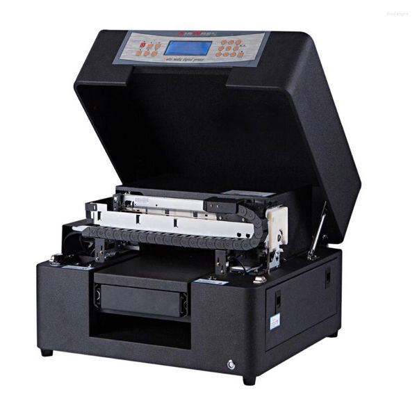 Impresora UV Digital de tamaño A4 aplicable para uso doméstico para carcasas de teléfonos, impresora plana de tarjetas de Metal y PVC