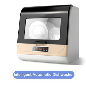 Thuisgebruik Dish Wasser Intelligente Automatische vaatwasser Desktop Gratis installatie van kleine luchtdrogende schotel wasmachine