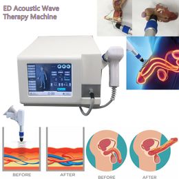 Thuisgebruik ED ESWT pneuamtic shockwave therapie machine voor erectiele disfuncton draagbare fysieke schokgolf lichamelijke apparatuur