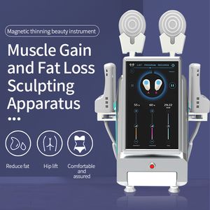 Home Gebruik elektromagnetisch 4 handgrepen vetverbranding lichaamsvorming spierbouwmachine hi-emt geen oefening vest zeemeermin lijn luie fitnesstrainer