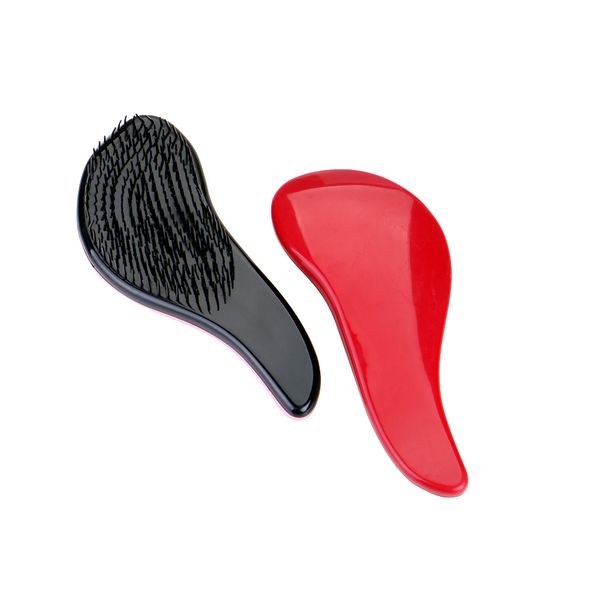 Utilisation à domicile Elite Tangle Démêlant Brosse À Cheveux Portable Magique Antistatique TT peigne Cheveux Probucts Démêler Enchevêtrement Brosse À Cheveux Style À Vendre