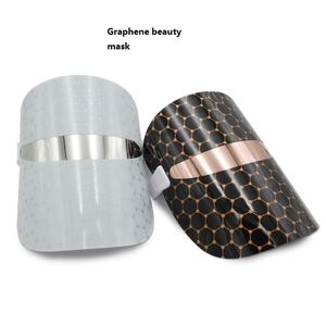 Accueil Utilisation Matériel de masque de beauté de graphène pour la peau Thérapie de rajeunissement de la peau USB Charge