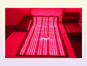 Utilisation de la maison LED infrarouge infrarouge extra grande taille Mat de corps complet 660 nm 850 nm Padothérapie rouge 6433701