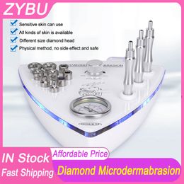 Utilisation à domicile Spa Portable Diamond Microdermabrasion Dermabrasion Machine de peau Pélélisation Aspiration Aspiration Eyes Roisons Rébarbantement Noir Nettoyage en profondeur Pores