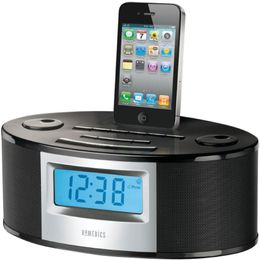 Homedics SS-6510 SoundSpa Fusion AM FM Wearmklok Radio met iPod Docking Station 6 Natural Sounds en LCD Display202B