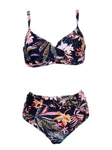 Bikinis con estampado Vintage para mujer