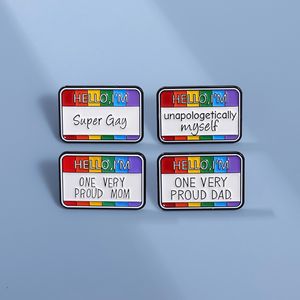 Homoseksualiteit Homo Lesbische Emaille Pins Leuke Kawaii Metalen Badge Broches Voor Vrouwen Meisje Mode-sieraden