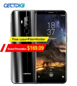 HOMTOM S8 57quot HD189 Aspect Ratio Mobiele telefoon Dubbele achteruitrijcamera 16mp5mp 4GB64GB MTK6750T Octa Core Fingerprint 4G Smartph9580591