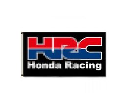 Honda HRC Flag Banner 3x5ft Double Couxage Decoration Banner 90x150cm Sports Festival Polyester Digital Imprimé entier9784593
