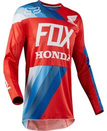 Honda Racing Suit fietsen Downhill Fox Jersey Cycling Wear Hoodie Racing Lange Mouw Motorfietspak Custom 2019 Nieuwe stijl Rapha J7720270