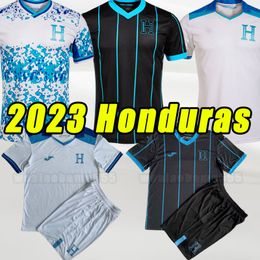 Honduras 2023 2024 Voetbalshirts Thuis Uit 23/24 Nationaal Team Voetbalshirts Heren Camisetas Futbol Kindertenue Training Voetbaluniform Top CARLOS RODRIGUEZ LOZANO 66