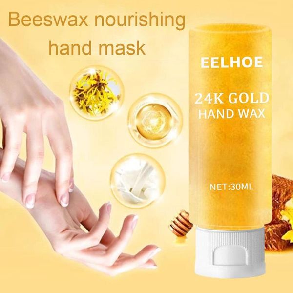 Honey Wax Hom Hand Homing Hidrating Exfoliating Lismo Firming y eliminación de arrugas Gel Hidratante 30G para manos E4R5