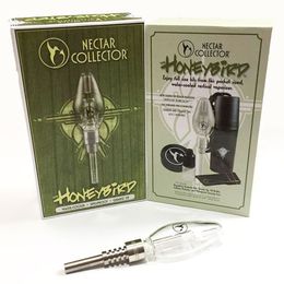 Honeybird Glass Hookah Pipes Kits Mini Glas Water Pijp Olie Rig Concentrate Mini Glass Bong