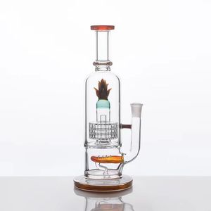 bang en nid d'abeille narguilé pipe verre borosilicaté bang vortex Gravity Hookah Elf Bardab rig attrape-cendres brûleur à mazout conduites d'eau barboteur verres