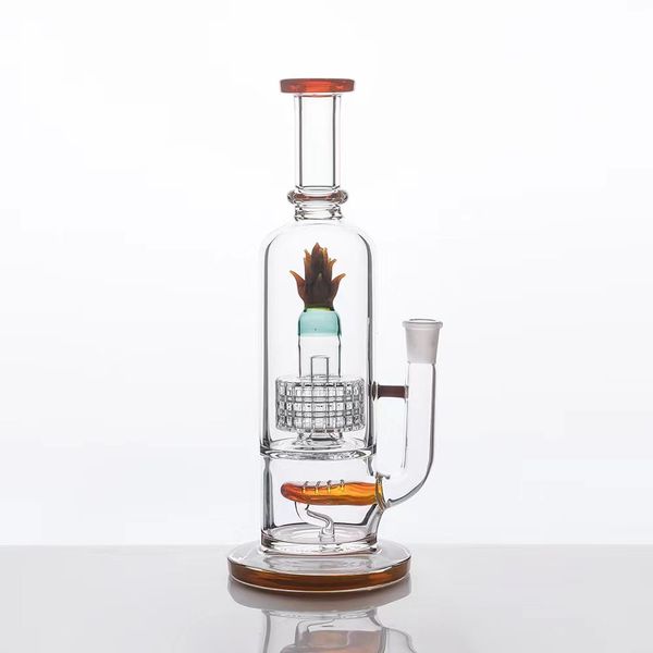 panal bong cachimbas pipa para fumar Vidrio de borosilicato vórtice bong Gravity Hookah Elf Bardab plataforma colector de cenizas quemador de aceite tuberías de agua vasos burbujeadores