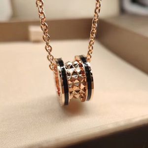 Honingraatserie designer ketting voor dames Verguld 18K officiële reproducties Europese maat 925 zilveren sieraden mode premium geschenken met doos 014