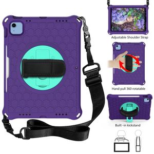 Case de tablette PC en nid d'abeille pour iPad Air 10.9 1 2 3 4 iPad 9.7 7 8 Pro 11 TAB SAMSUNG S6 S5E P615 T500 T290 T870 P610 T307 Couverture arrière avec support Lanyard