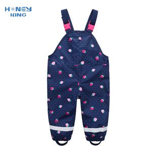 Honeyking Children Pantalage imperméable Pantalons de pluie pour bébé