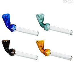 HoneyPuff 112 MM Long fumer tuyau en verre mélange couleur tuyaux en verre brûleur à mazout fumer tuyaux accessoires pour fumer