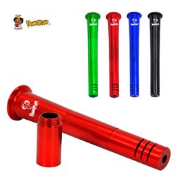 Honeypuff 140 mm aluminium rooklegering downstem buizen trechter diffuser metaal omlaag stengel voor glazen beker bongs waterpijpen rook accessoire olierigs