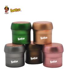 HONEYPUFF Grote 63MM Metalen Grinder Kruid Paddestoel Stijl Vliegtuigen Aluminium Tabak Grinder Roken Accessoires Roken Accessoire Who4763547