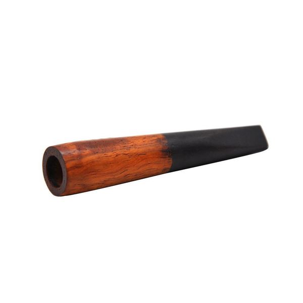 HoneyPuff Premium ébène bois pipe à fumer filtre créatif tuyau en bois tabac porte-cigarette taille Standard Cigarettes