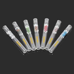 Honeypuff rookglas mondfiltertips met diamanten sigant sigaret mondstuk rollende punt stoomroller tabak lengte 104 mm accessoires