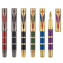 Hong Kong D5 Qin Dynasty Serie Fountain Pen Ef/F Nib Exquisito Retro Calligraphy Talling en estilo chino 240506