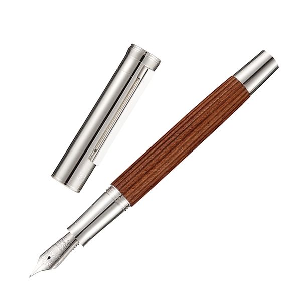 Hongdian 1866 stylo plume en bois stylo à encre d'écriture EF F 35 # plume fournitures de bureau scolaire stylos cadeaux de noël pour étudiants papeterie 240125