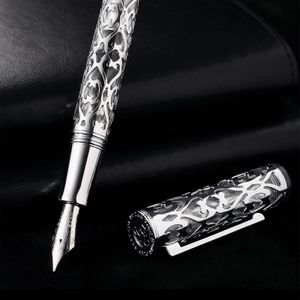 Hongdian D1 Piston stylo plume 038 EF Nib résine squelette creux écriture encre cadeau étudiant en affaires fournitures de bureau scolaire 240219