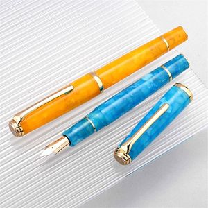 Hongdian N1 Fountain Pen Tianhan Acryl High-End Calligraphy Business Office Student Speciale geschenken Ink 220812