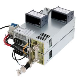 Hongpoe 7000W 110V Fuente de alimentación 0-110V Potencia ajustable 110VDC AC-DC 0-5V Control de señal analógica SE-7000-110 Transformador de potencia 110V 63.5A 110VAC/220VAC Entrada