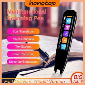 HONGTOP Smart multifonction traduction langues en temps réel dictionnaire d'affaires stylo traducteur à balayage vocal