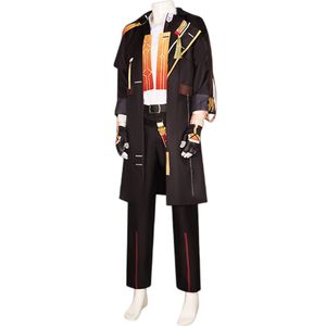 Honkai Star Rail Cosplay Costume Trailblazer Caelus Cosplay Uniform Halloween -kostuumoutfit met pruik volledige set