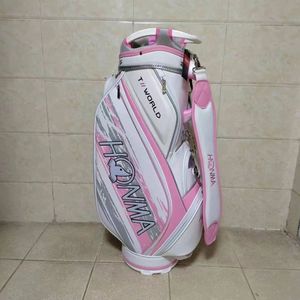 HONMA sac rose femelle grand trou et sacs de chariot de golf unisexe de grande capacité