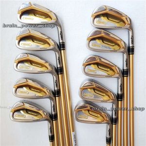 Honma Mens Dames Golf Individuele 4-sterren S-07 Golf Irons Set (10 stks) Rijdende ijzers voor Rigth Hand Golf Driver Graphite Shaft Regular/Stif Flex Golf Club 971