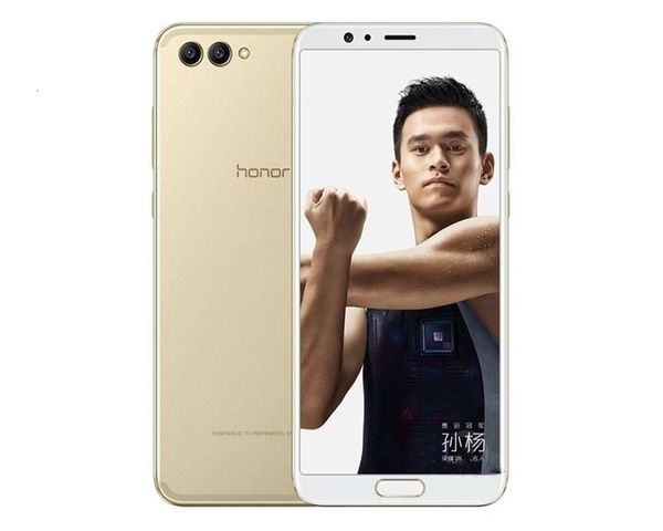 Honor V10 4G Smartphone CPU Hisilicon Kirin 970 Capacité de batterie 3750mAH 20MP CAMERIE Téléphone d'occasion