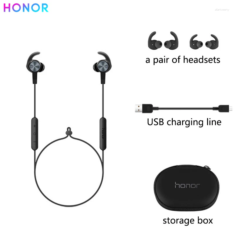 Honor Xsport AM61 oortelefoon Bluetooth draadloze verbinding met microfoon In-ear stijl Charge Easy Headset voor IOS Android