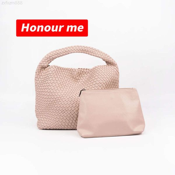 Honor Me Spring Wholesale Agregar PU Bolsa de playa con mano de mano Haz tejido de cuero tejido