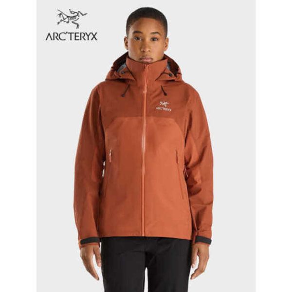 Pulls à capuche pour hommes Designer Arcterys Veste de mode Manteaux Beta Ar Gore-tex Pro Manteau de charge pour femmes Fika / fika Brown Xs WN-3VVA