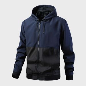 Veste de sport à capuche pour hommes, ample et décontractée, surdimensionnée, contrastée, costume de Baseball, tendance, nouvelle collection 2024