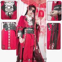 Sweat à capuche Anime Costumes Anime Tian Guan Ci Fu Cosplay Hua Cheng Come Heaven Official's Bless Huacheng Red Come Hommes Femmes Chinois Anime Cos Thème Tasty Piglet Loguat 65