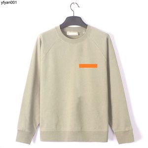 Sudadera con capucha Sudadera de diseñador Suéter fino de gama alta Cuello redondo para hombre Marca de marea Niebla suelta Calle principal Señoras europeas y americanas Sudaderas con capucha blancas de algodón