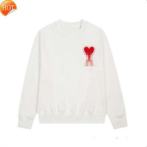 Sweat à capuche Homme et Femme Designer Amis Paris Pull à capuche de qualité brodé Rouge Amour Hiver Col rond Pull Couple Sweatshirts Pat o0